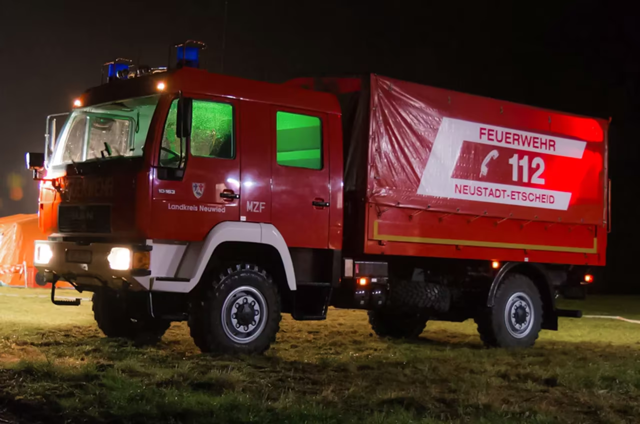 Das MZF-DEKON-P der Feuerwehr Etscheid