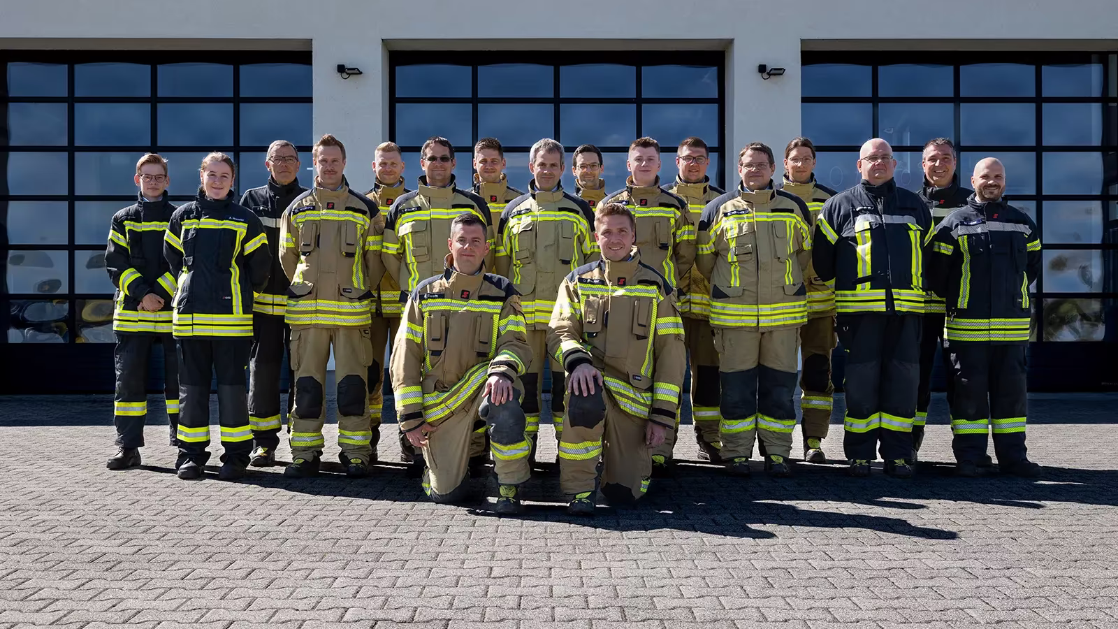 Mannschaftsfoto der Feuerwehr Etscheid